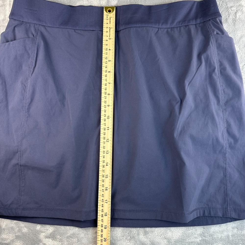 Columbia Women's Omni Shade XL Blue Skort Active Built in Pockets Golf - Picture 12 of 12